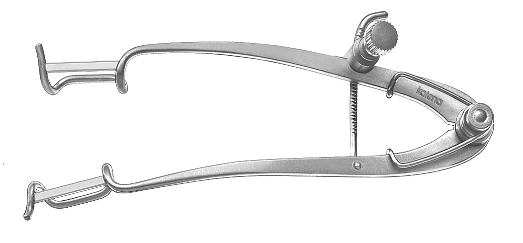 Blefarostato Williams regulable 8 cm